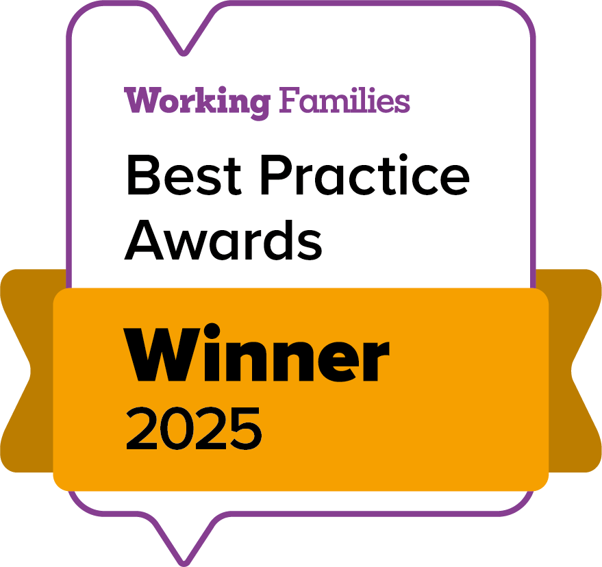 Working Families Best Practice Awards Winner 2025