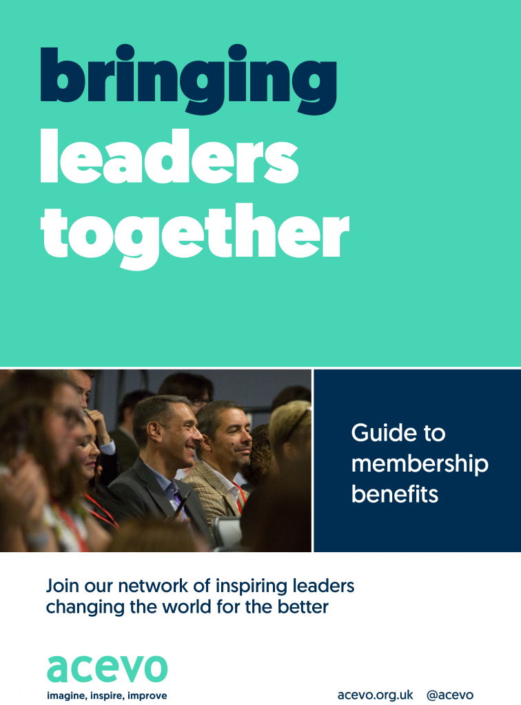 Front cover of the 'Guide to membership benefits'